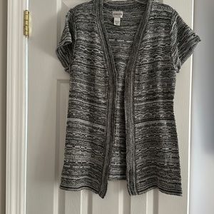 Chicos short sleeve cardigan
